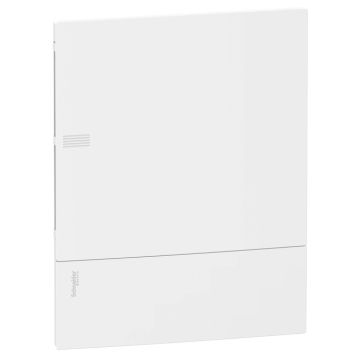 Resi9 mp - caja de distribución - empotrar - 2 filas - 24 mód.- puerta blanca