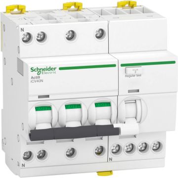 A9 icv40n 3pn c 20a 30ma ac rcbo