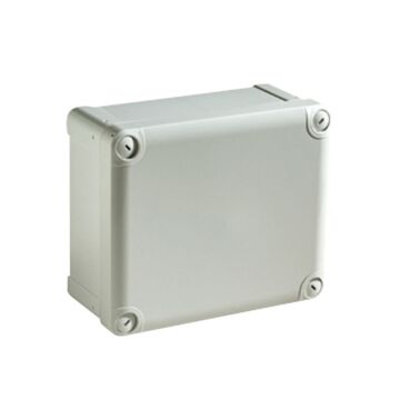 Abs box ip66 ik07 ral7035 int.h225w175d100 ext.h241w194d105 opaque cover h20