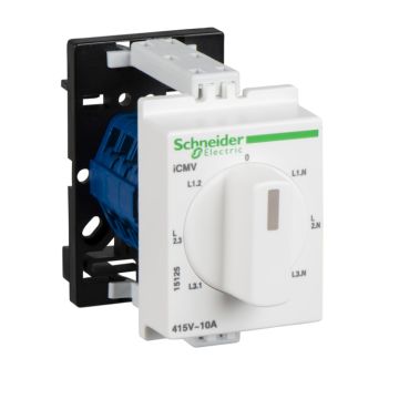 Conmutador rotativo voltímetro 10 a 415 v ac