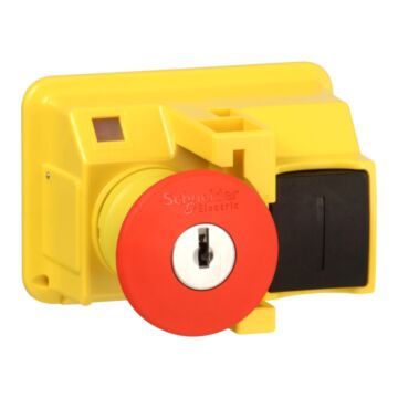 Tesys gv2 - parada de emergencia con enclavamiento por llave