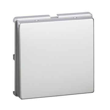 Adaptador con tapa opaca aluminio