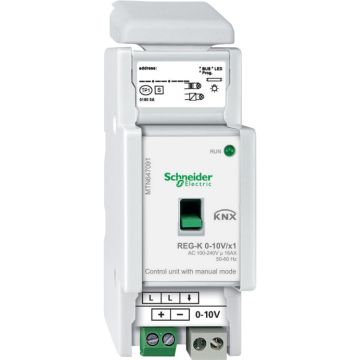 Knx - unidad de control de 0 - 10v carril din 1 canal