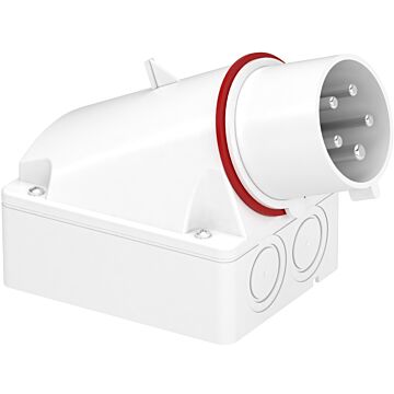 Enchufe industrial pratika 32 a 3p + n + e 380-415 vac ip44