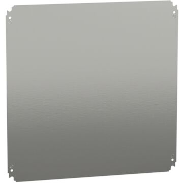 Placa de montaje de acero galvanizado. dimensiones  600x600