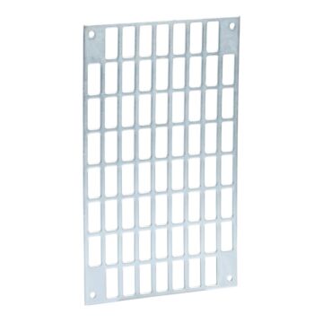 Platina perfurada 150 x 250 mm