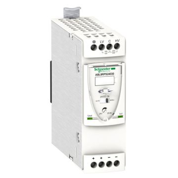 Phaseo abl7, abl8 - fuente de alimentación conmutada regulada, 1 o 2 fases, 100..500 v, 24 v, 3 a