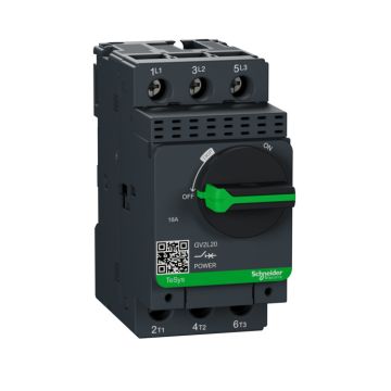 Disjuntor-motor magnético gv2l 18a 50ka
