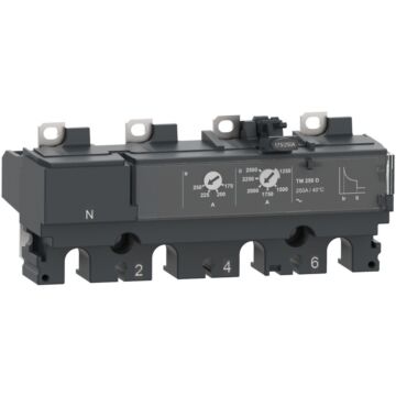 Unidad de control compact nsx100 ac 4p4r 25a tmd