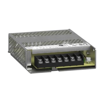 Fuente de alimentación regulada, 100...240v ac, 12v 8.5a, monofásica, montaje en panel
