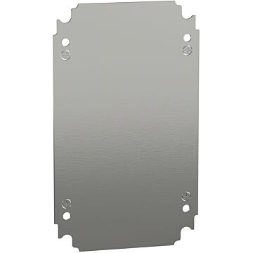 Placa de montaje de acero galvanizado. dimensiones  300x200