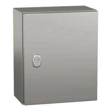 Spacial s3x inoxidable 304l, acabado scotch brite®, h300xa250xp150 mm.