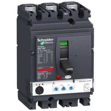Interruptor electrónico micrologic 2.2-m 100a 3p 3r
