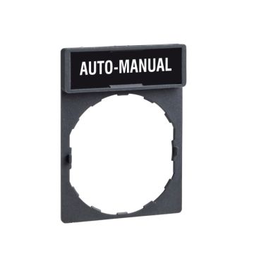 Porta etiqueta c/etiqueta  auto-man
