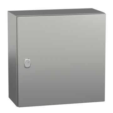 Spacial s3x inoxidable 304l, acabado scotch brite®, h400xa400xp200 mm.