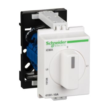Conmutador rotativo amperímetro 10 a 415 v ac