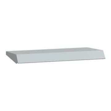Spacial wm enclosure canopy w400xd250 colour ral7035.. fixings supplied.
