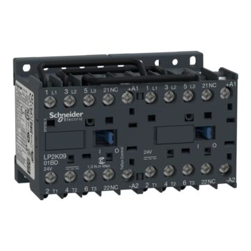 Inversor tesys k - 3p(3 na) - ac-3 - <= 440 v 9 a - 24 v bobina cc