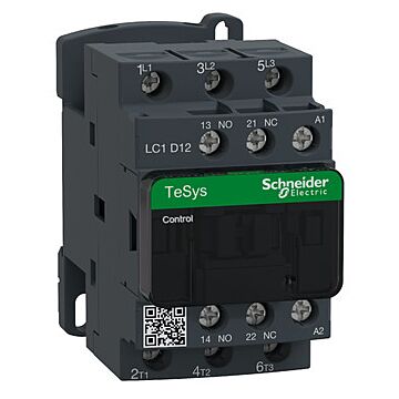 Contactor tesys d - 3p(3 na) - ac-3 - <= 440 v 12 a - 230 v ca bobina