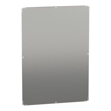 Placa de montaje ciega h1400xw1000mm de acero galvanizado