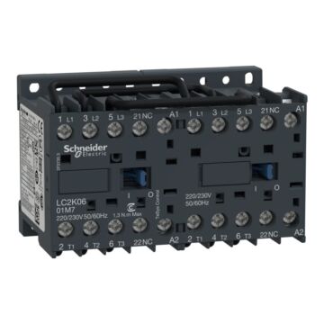 Inversor tesys k - 3p(3 na) - ac-3 - <= 440 v 6 a - 24 v bobina ca