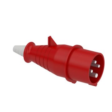 Pratika wander plug - straight - 16 a - 3p + e - 380...415 v ac - ip44