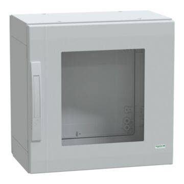 Thalassa pla - armario poliéster cerrado puerta de cristal 500x500x320 ip65.