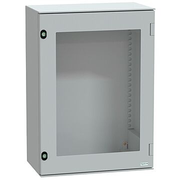 Armario mural aislante de poliéster panelset plm. dimensiones 747x536x300 puerta acristalada