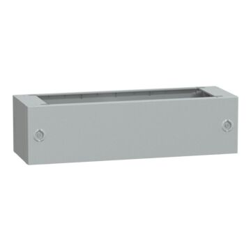 Polyester glassreinf. plinth for encl. pla(t)73 front opening ip44-ik10 ral7035