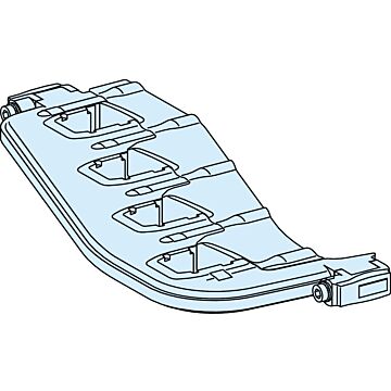 Soporte para juego de barras linergy lgy, prismaset p, posición vertical, para pasillo lateral