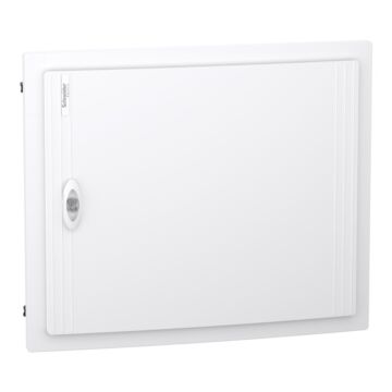 Envolvente modular, prismaset xs, 24 módulos 2 filas, empotrar, puerta blanca