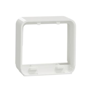 New unica system +, módulo unión mesa- blanco