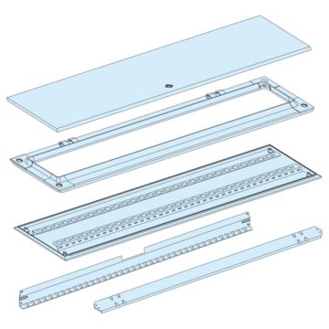 Pasillo lat + puerta g ip55, 23 modulos