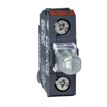 Bloque luminoso led integrado 230v placa rojo