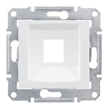 Caratula rj45 keystone blanco