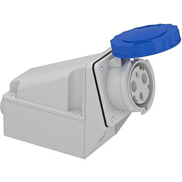 Toma de superficie 63 a 2 polos t 200-250 v ip67