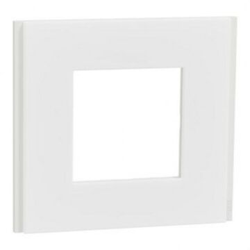 Marco 1 elemento unica deco blanco translucido