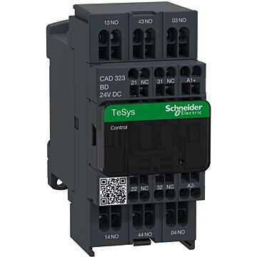 Contactor auxiliar tesys d 3na+2nc bobina 690v 24vdc