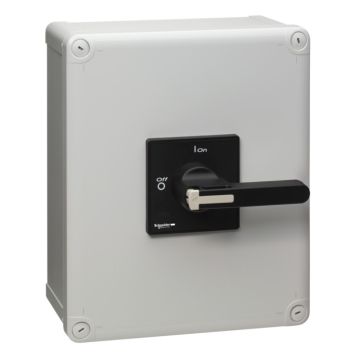 Tesys vario enclosed, main switch disconnector, 140a, ip65, long handle