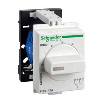 Conmutador rotativo icmd 4 contactos 10a 415v ac
