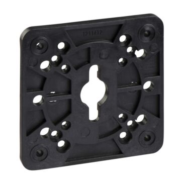 Placa adaptadora 90 x 90 mm para puerta - juego de 5