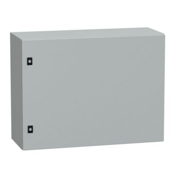 Spacial crn con puerta ciega sin placa de montaje  alt600xanch800xprof300; ip66; ik10; ral7035