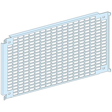 Placa sop. p perforada,6 mod+4 traviesas