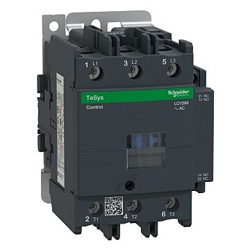 Tesys d - contactor - 3p ac-3 - <=440 v 80 a - bobina 24 v ca 50 hz