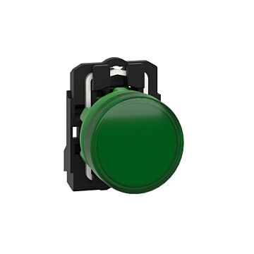 Piloto luminoso  led 24v verde