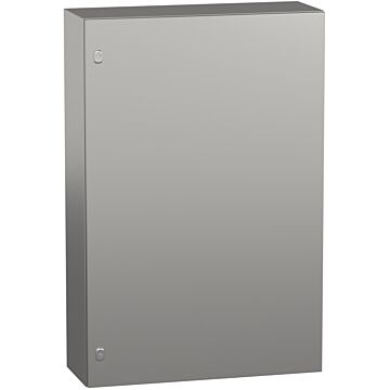 Panelset s3x  armario mural de acero inoxidable 304l, acabado scotch brite®, h1200xa800xp300 mm.