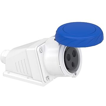 Toma montaje pared 32a p+n+t 200/250vac