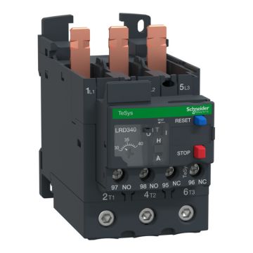 Relé de sobrecarga térmica para motor tesys 30-40 a clase 10a