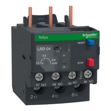 Tesys lrd thermal overload relays - 0.4...0.63 a - class 10a