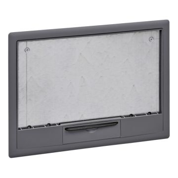 Optiline 45 - caja de suelo para 4 módulos dobles